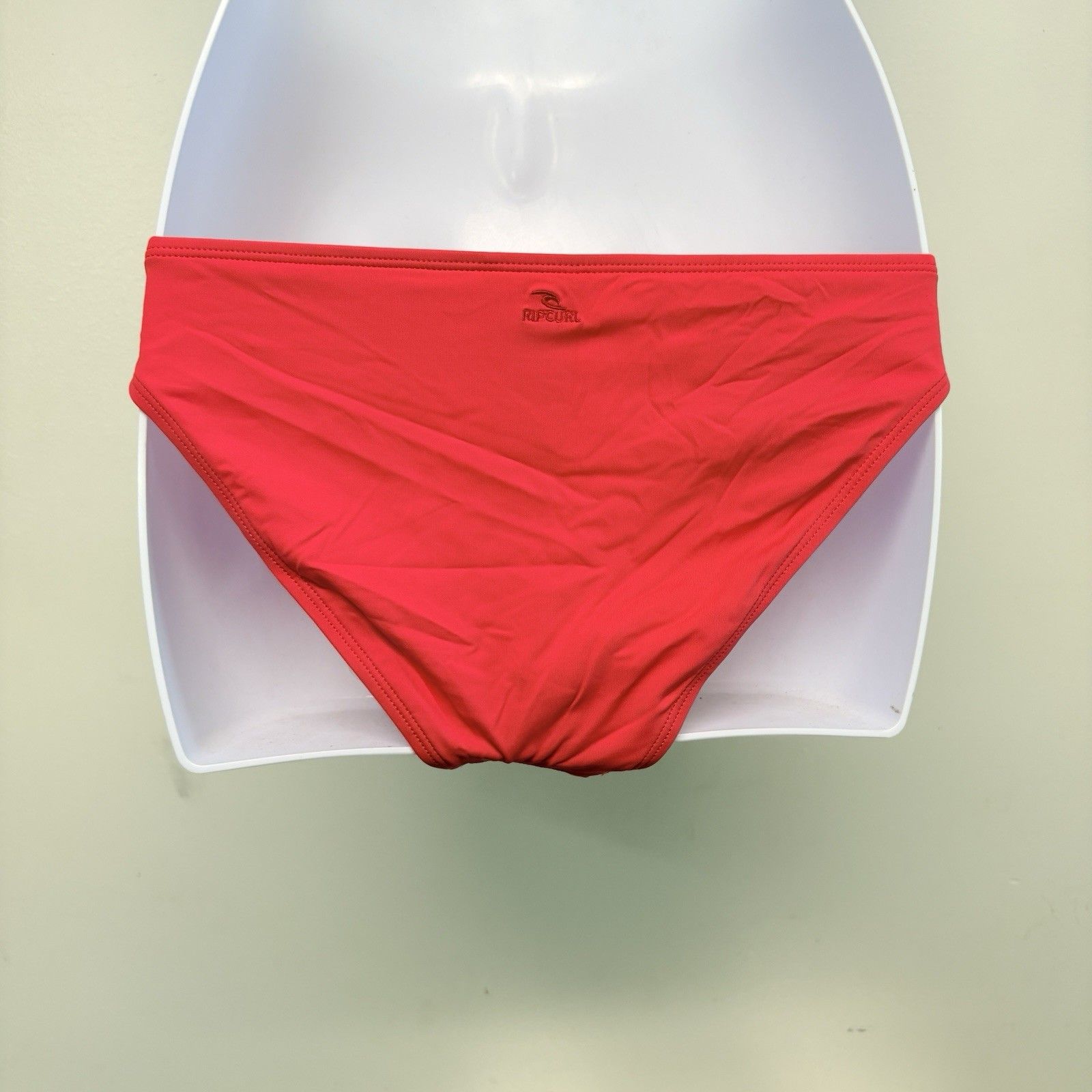 Rip Curl Women's Classic Full Coverage Bikini Bottom Size Small Hibiscus Red Nwt — image 2 of 4